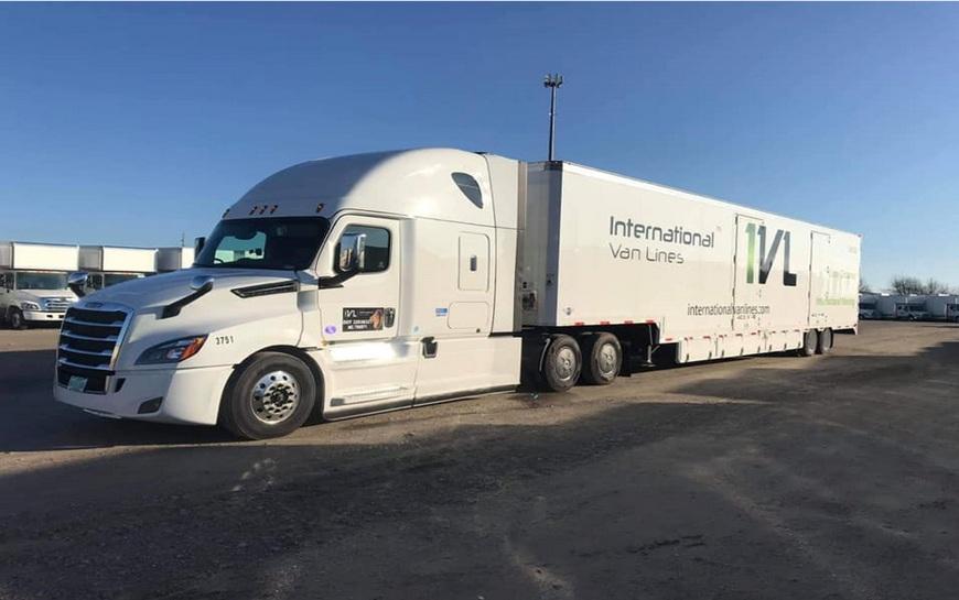 One of IVL’s premier moving vans