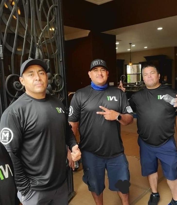 Our crew is hard-working and friendly!