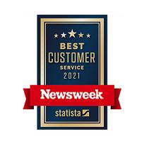Best customer service 2021, Newsweek award