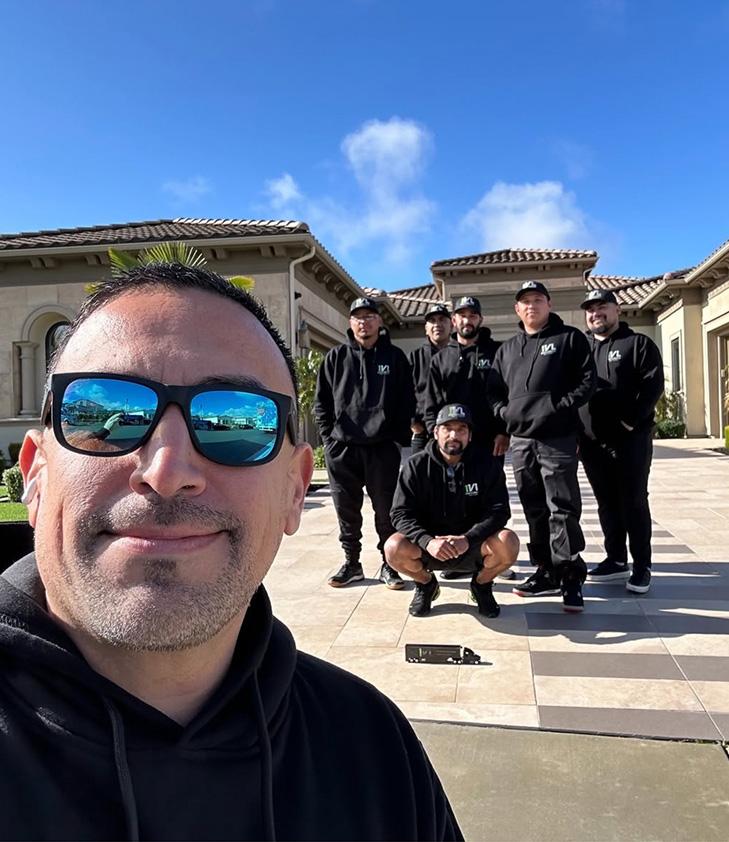 The IVL, California crew at work!