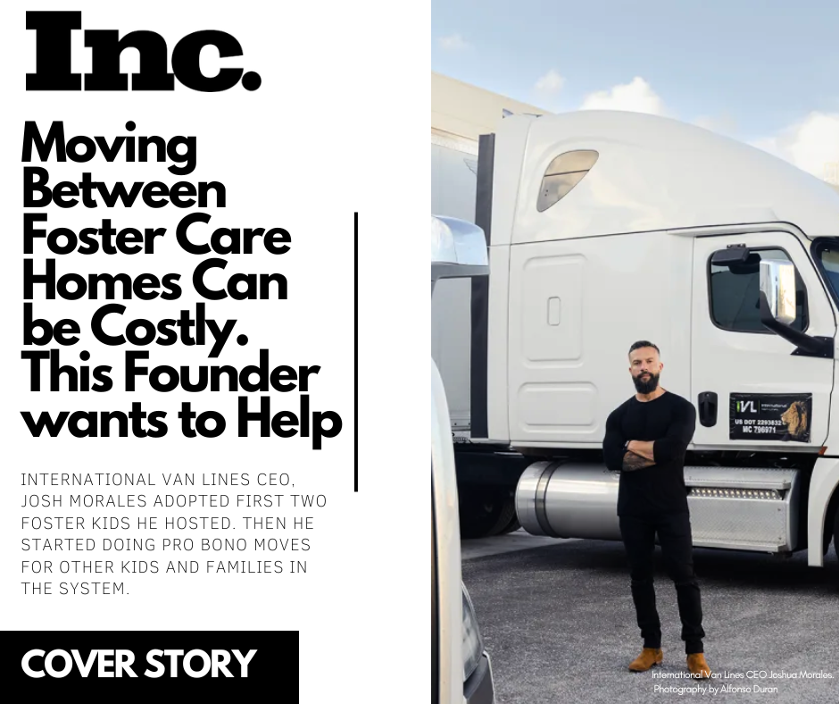 IVL CEO discussing the cost of moving between foster care homes and his support