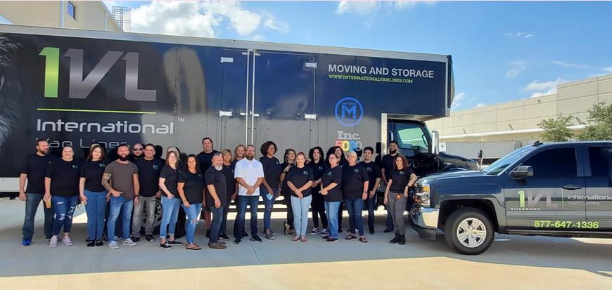Members of the IVL team in Coral Springs, FL, with founder and CEO Josh Morales (fourth from left)